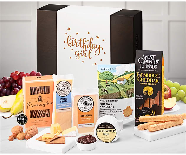 Birthday For Her Cheese Lovers' Tasting Experience Box