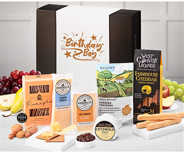 Birthday For Him Cheese Lovers' Tasting Experience Box