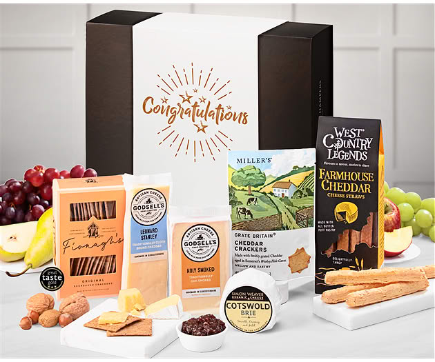 Congratulations Cheese Lovers' Tasting Experience Box