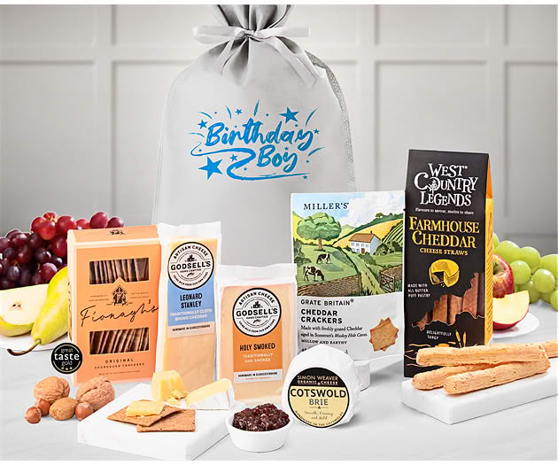 Birthday For Him Cheese Lovers' Tasting Experience Gift