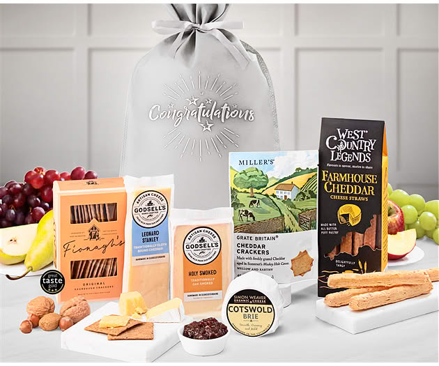 Congratulations Cheese Lovers' Tasting Experience Gift