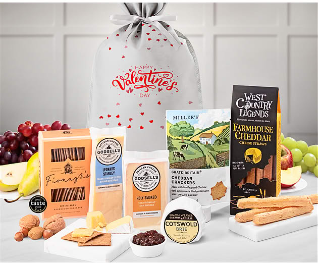 Valentine's Day Cheese Lovers' Tasting Experience Gift