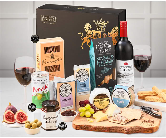 Red Wine, Cheese & Rillette Box
