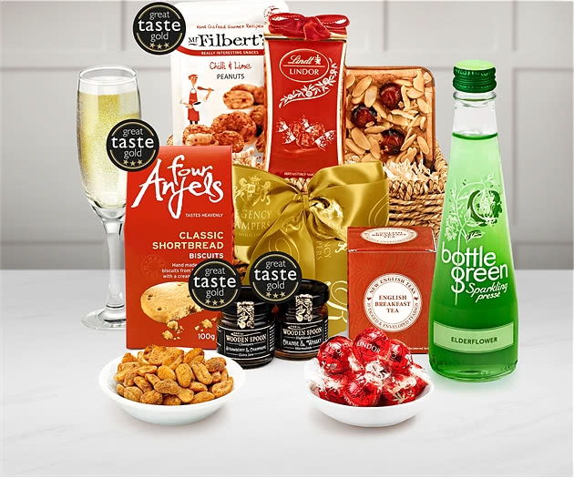 Sleighbell Hamper With Alcohol-Free Pressé