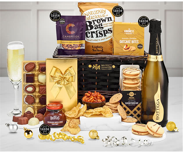 Christmas Cheer Hamper With Sparkling Prosecco