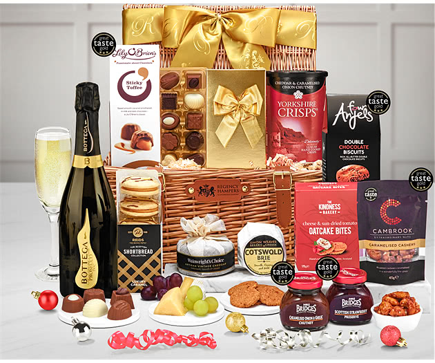 Season's Selection Hamper With Sparkling Prosecco