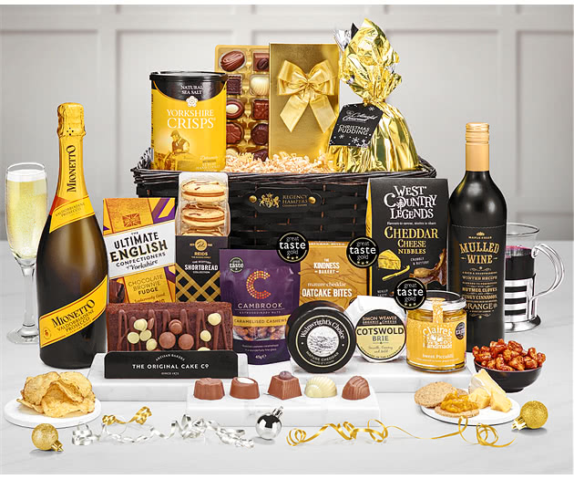 Season's Sparkle Hamper With Sparkling Prosecco & Mulled Wine