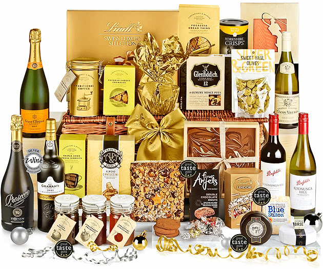 Festive Extravagance Hamper With Veuve Clicquot Champagne Regency Hampers