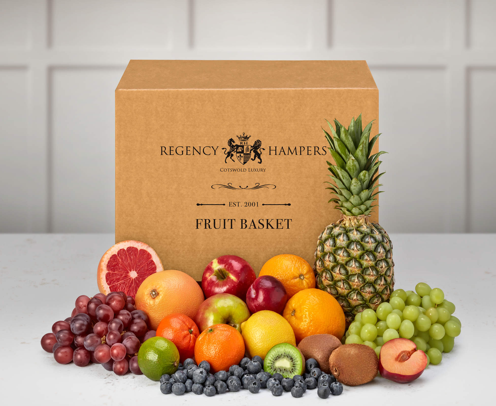 Luxury Fruit Selection in a Fresh Fruit Carton