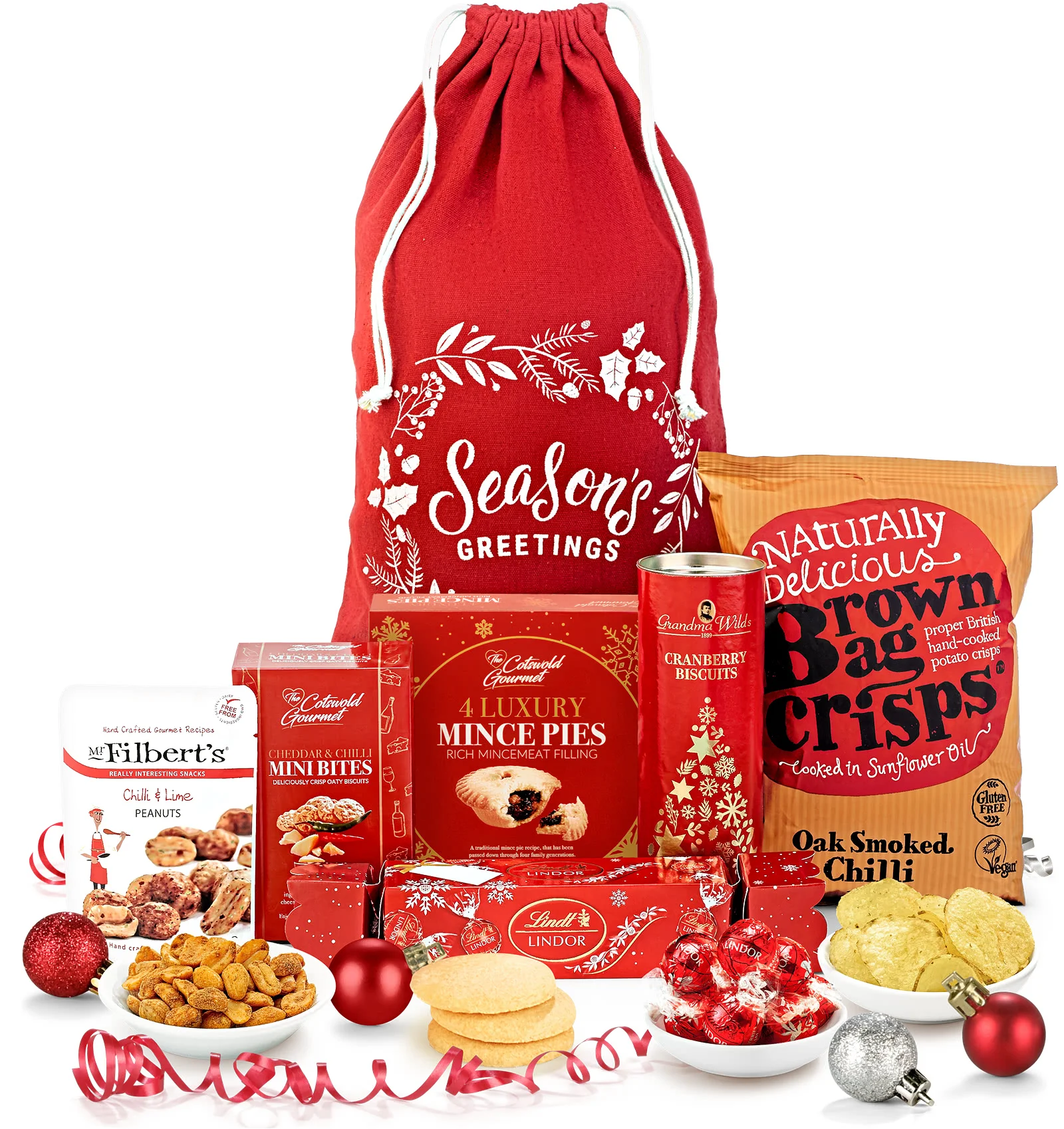 Send a Christmas hamper abroad with international delivery